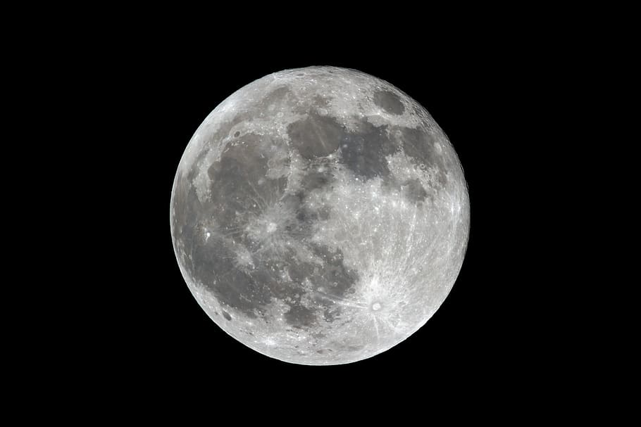 moon, sky, space, astronomy, night, moon surface, planetary moon HD wallpaper