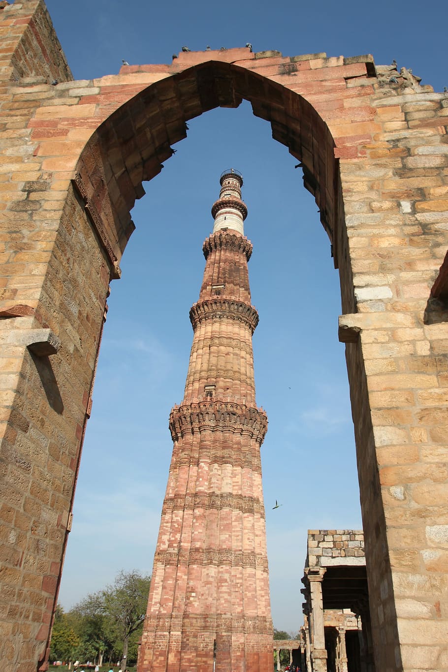 India, Qutab Minar, Old, Ancient, Delhi, travel, monument, landmark, HD wallpaper