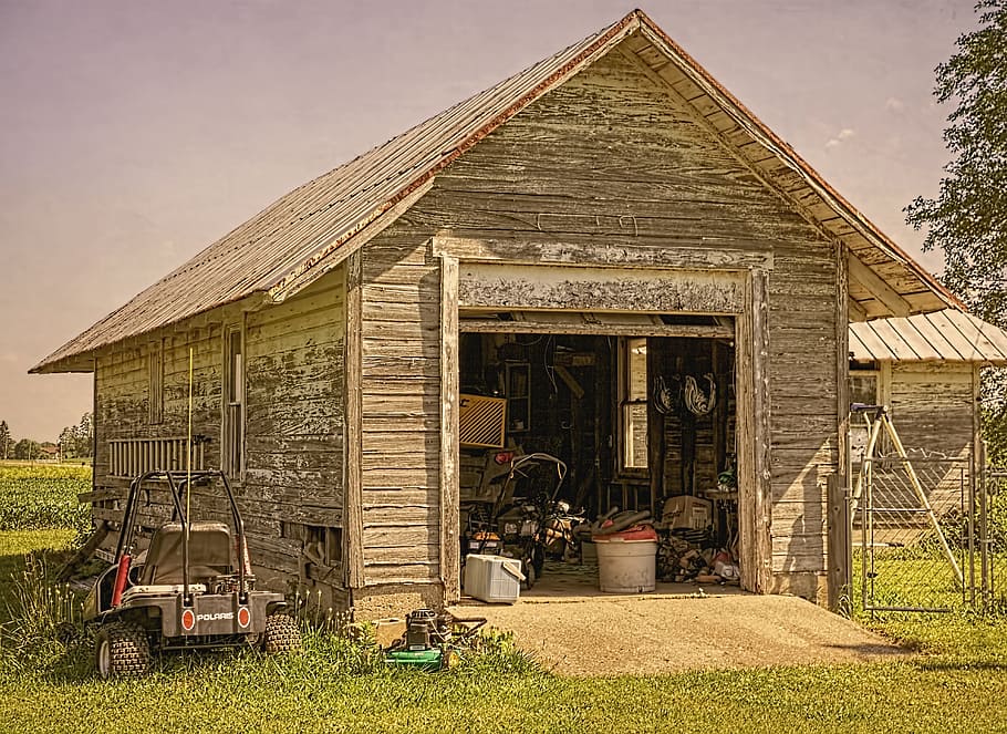 barn, rustic, barns, ohio, digital art, rural, scenic, country HD wallpaper