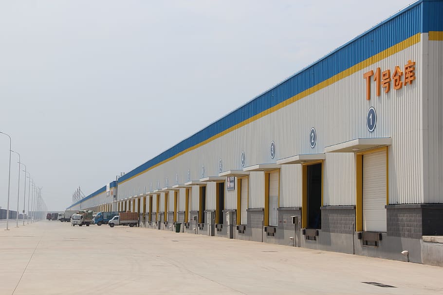 warehouse, large, nice, architecture, building exterior, built structure HD wallpaper