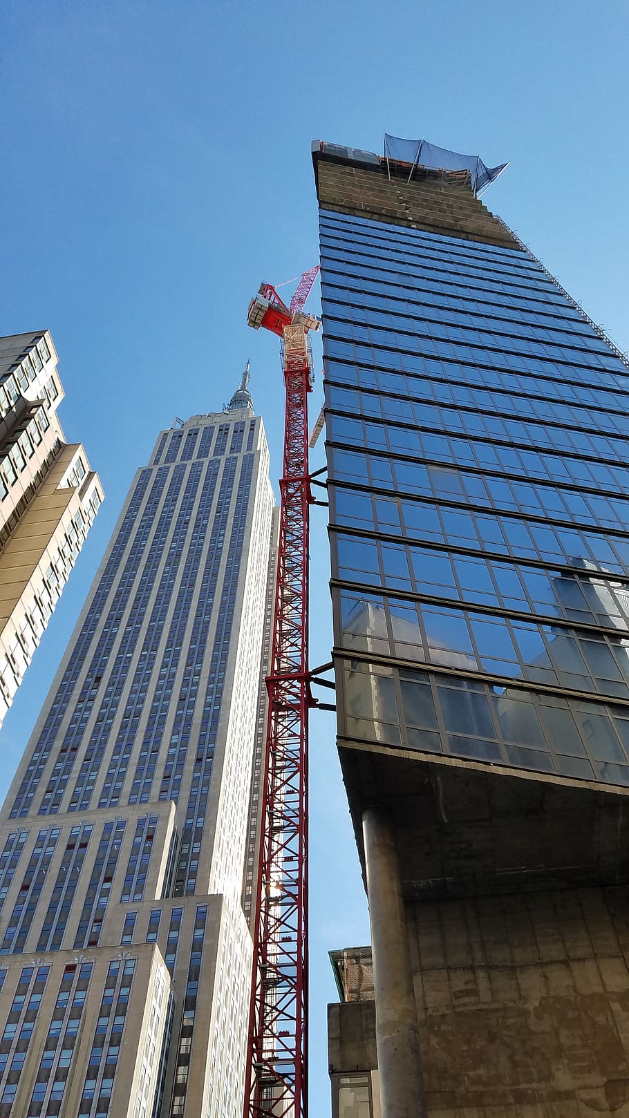 construction, nbc, manhattan, middtown, architecture, buildings HD wallpaper