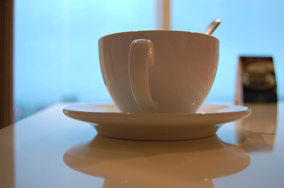 cup, coffee, coffee mug, table, close-up, crockery, coffee cup HD wallpaper