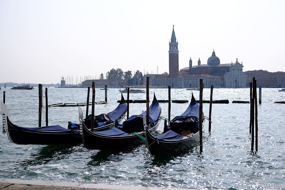 boot, waters, ship, travel, sea, venice, by the sea, summer HD wallpaper
