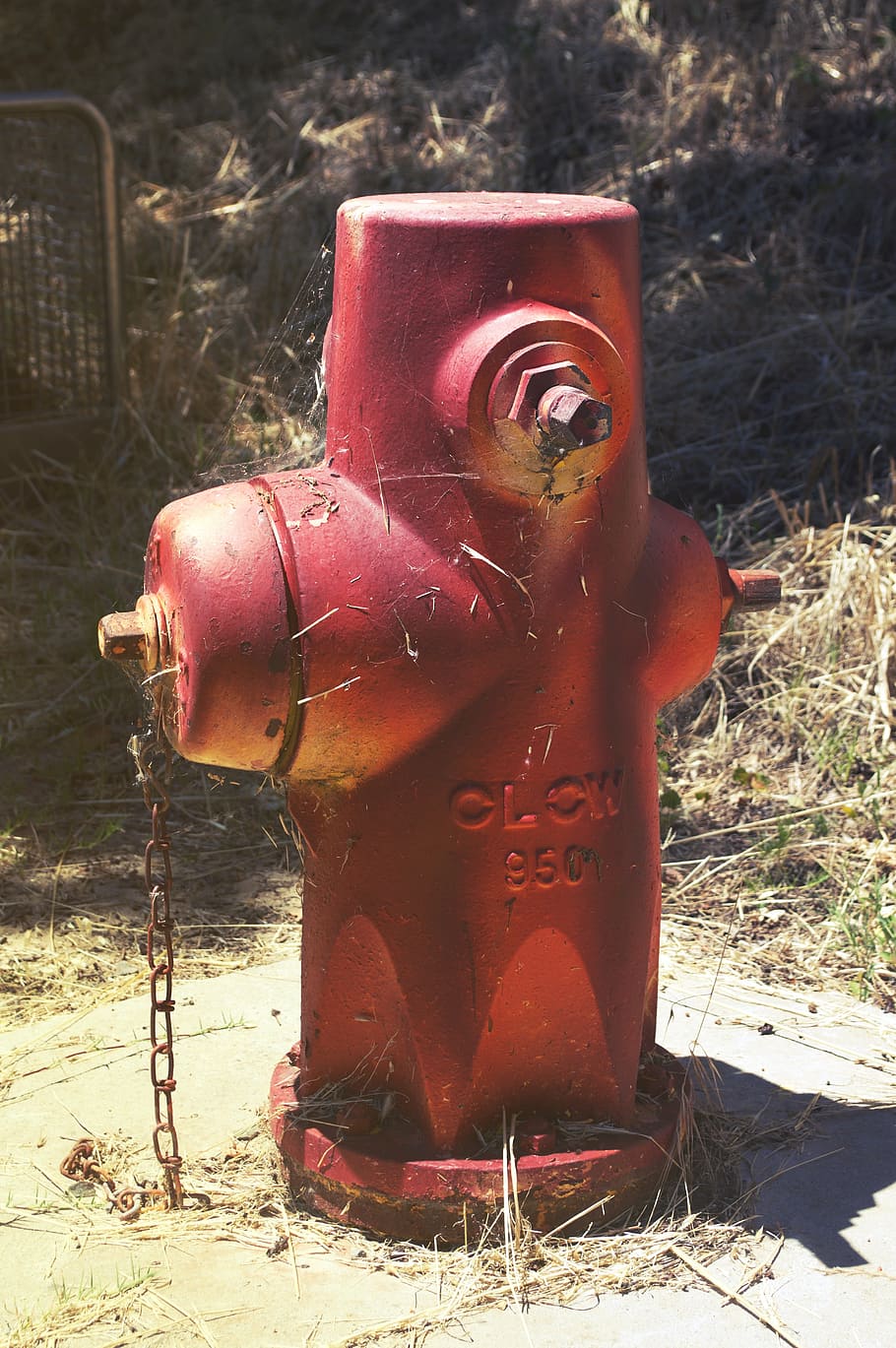 dirty, fire, fire hydrant, firefighter, old, red, warm, water, HD wallpaper