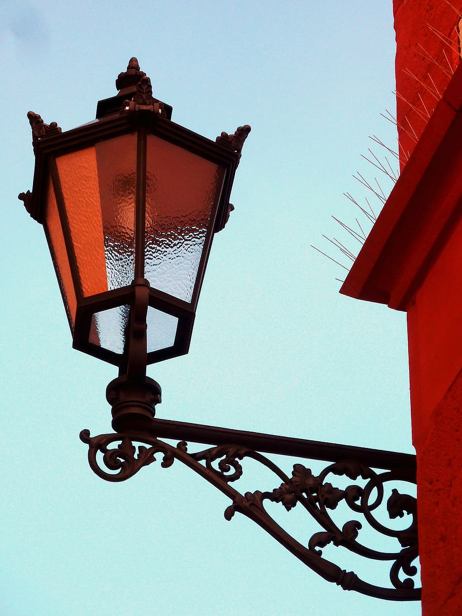 lamp, light, lighting, lantern, outdoor lighting, night, lights HD wallpaper