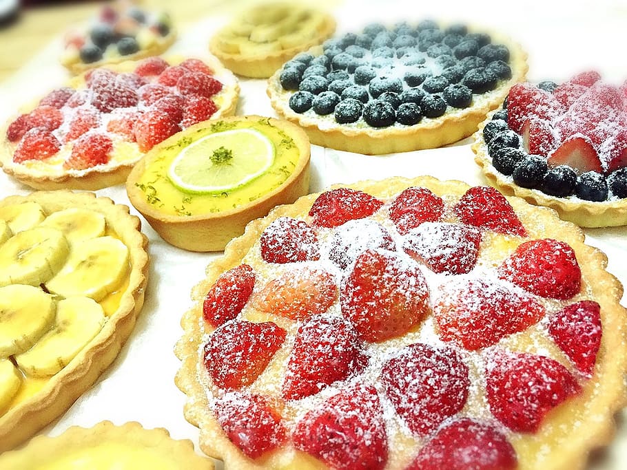 dessert, fruit, food, food and drink, freshness, sweet food HD wallpaper
