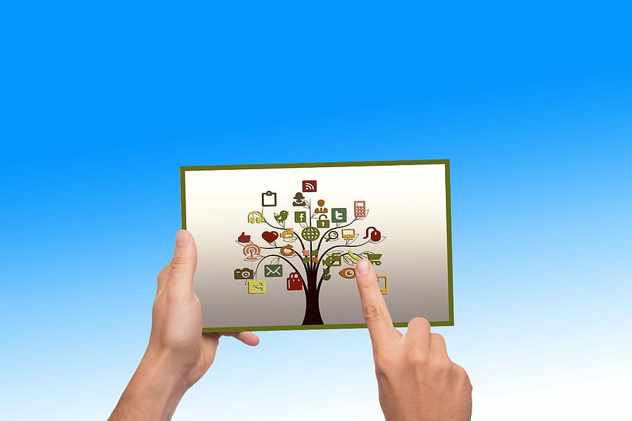 hand, touch, float, conceptual, social, media, structure, networking HD wallpaper
