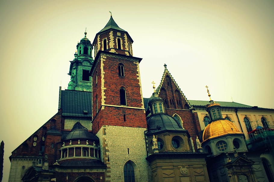 krakow, oldtown, cracow, europe, building, poland, architecture, HD wallpaper