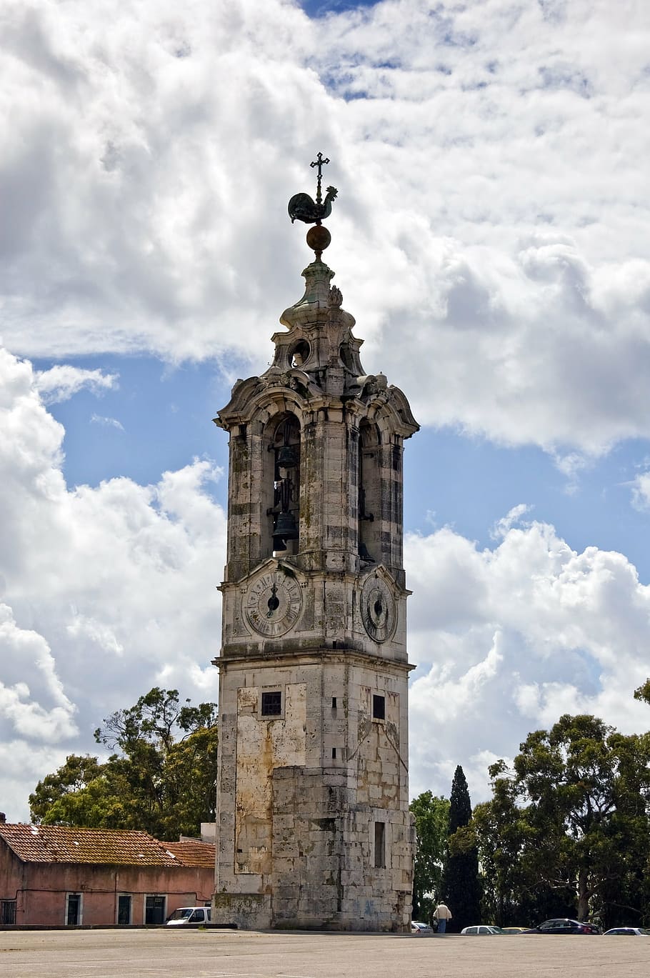 building, arch, architecture, landmark, tower, church, lisbon HD wallpaper