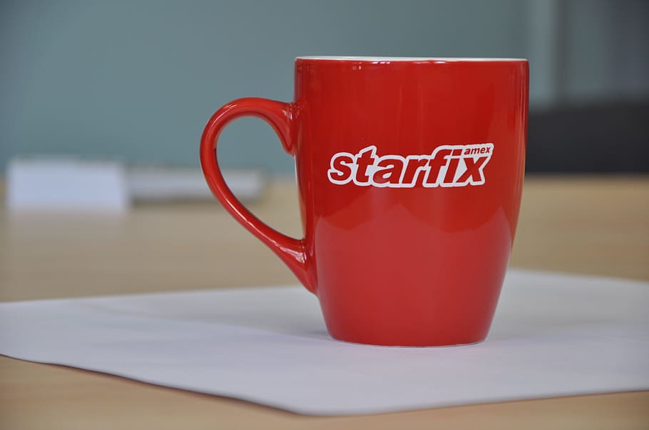mug, red mug, ceramics, cups, text, food and drink, indoors HD wallpaper