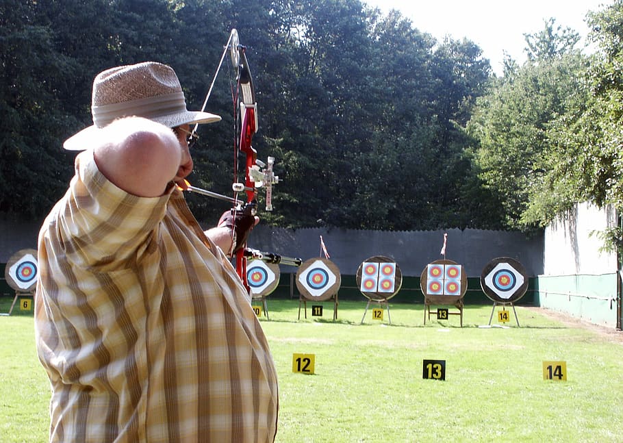 Contactors, Target, Objectives, arch, arrow, shoot, robin hood HD wallpaper