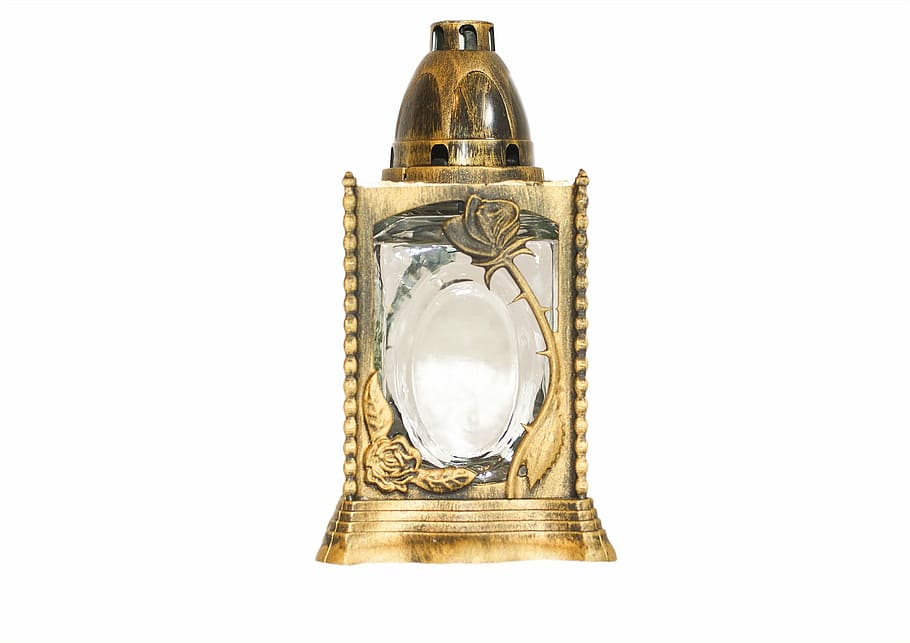 lantern, copper, background, white, white background, cut out HD wallpaper