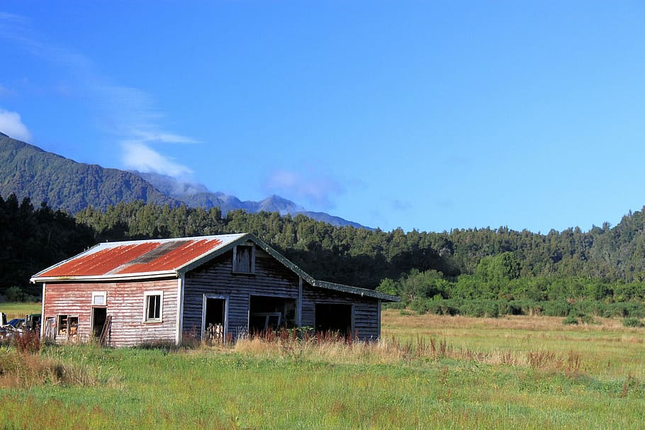 Old Barn, Scenery, Rural, Countryside, agriculture, farmland, HD wallpaper