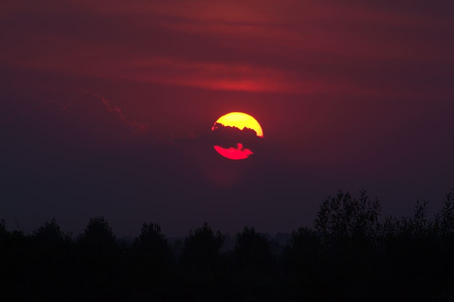 sunset, sky, cloud, evening, beauty in nature, scenics - nature HD wallpaper