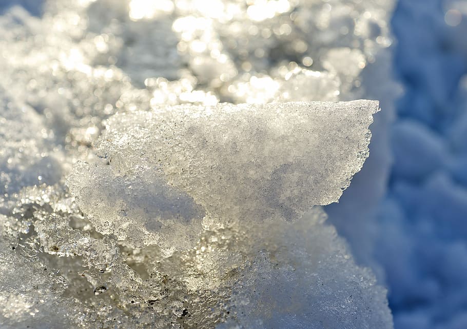 spring, leann, crystals, nature, snow, background, white, water HD wallpaper