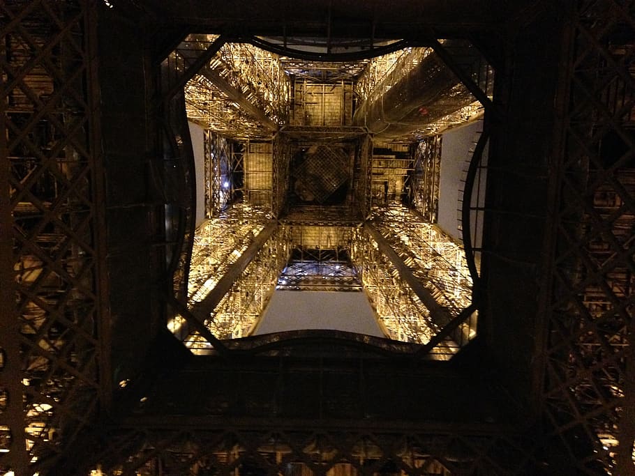 eiffel tower, paris, france, architecture, europe, landmark HD wallpaper