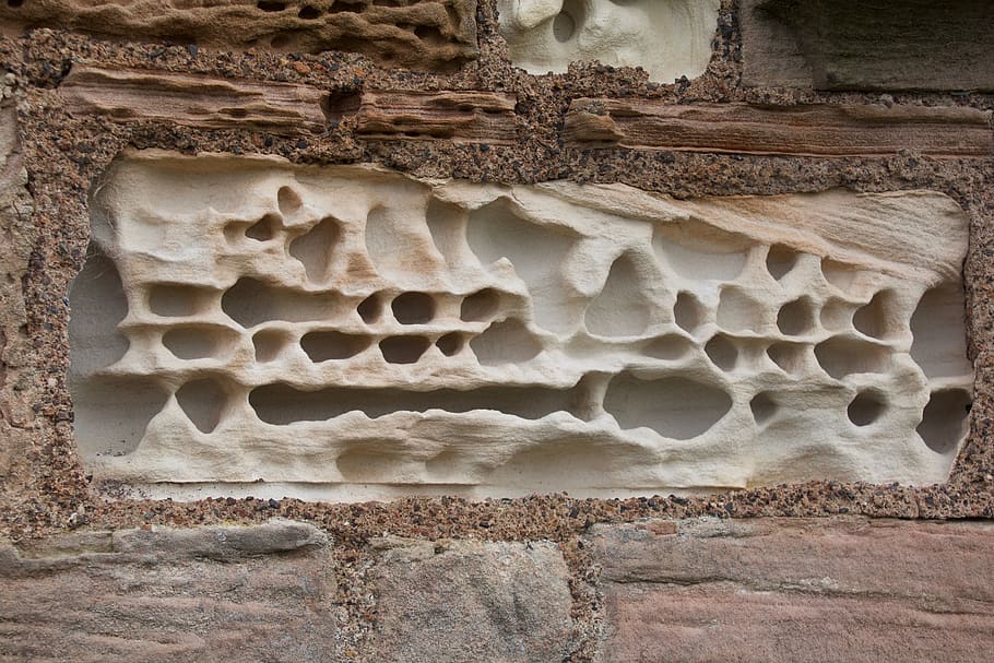 stone, wall, weathered, pattern, exterior, church, architecture HD wallpaper