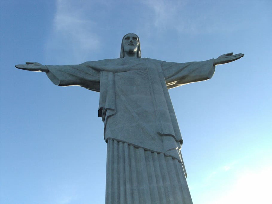 Hd Wallpaper Christ Rio De Janeiro Peace Statue Jesus Famous Place Wallpaper Flare