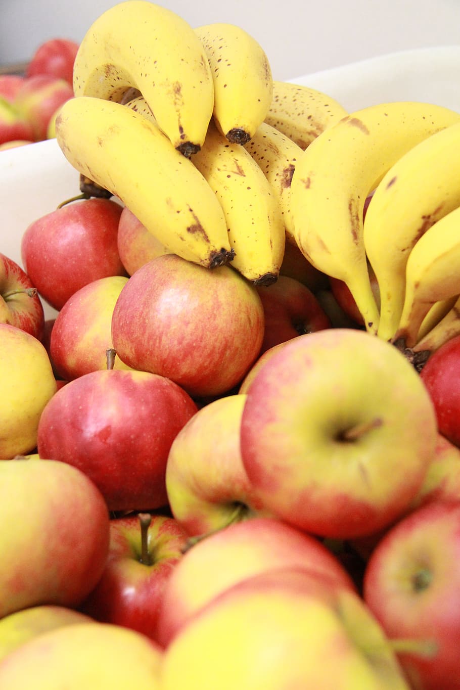 Banana, Apple, Fruit, food, freshness, apple - Fruit, healthy Eating HD wallpaper