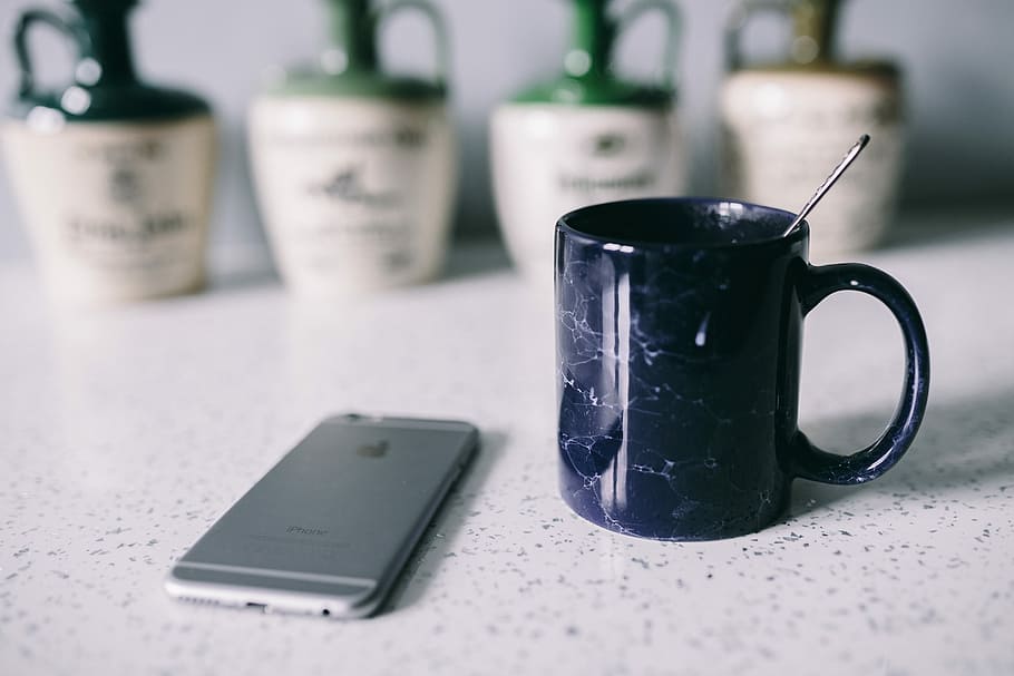 Coffee, Tee, and Cream Puffs, tea, cup, cake, sweet, cup of tea HD wallpaper