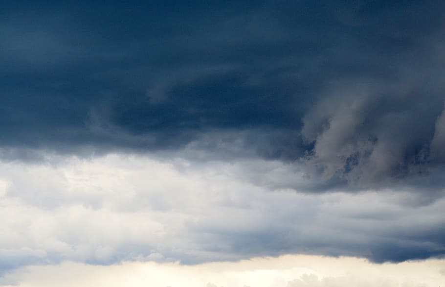 Thunderstorm, clouds, sky, storm clouds, forward, cloud - sky HD wallpaper