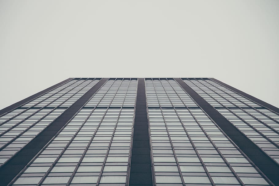 Building wall, architecture and Cityscape, skyscraper, office Building HD wallpaper