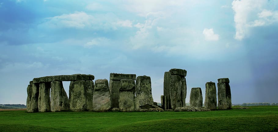 Stonehenge, Stones, England, Rock, religious, megalith, historic, HD wallpaper