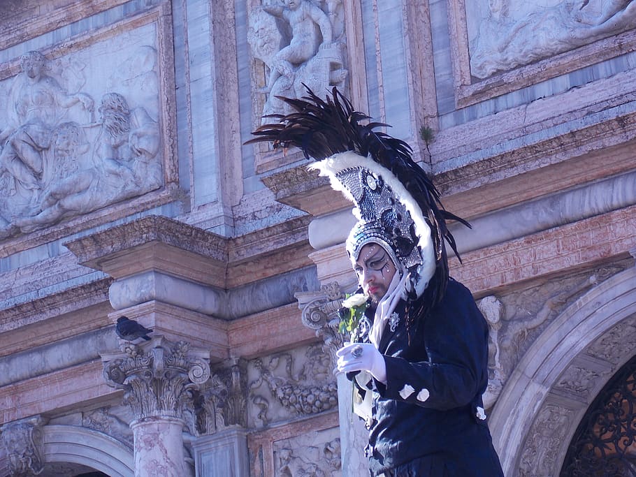 venice, carnival, architecture, built structure, building exterior HD wallpaper