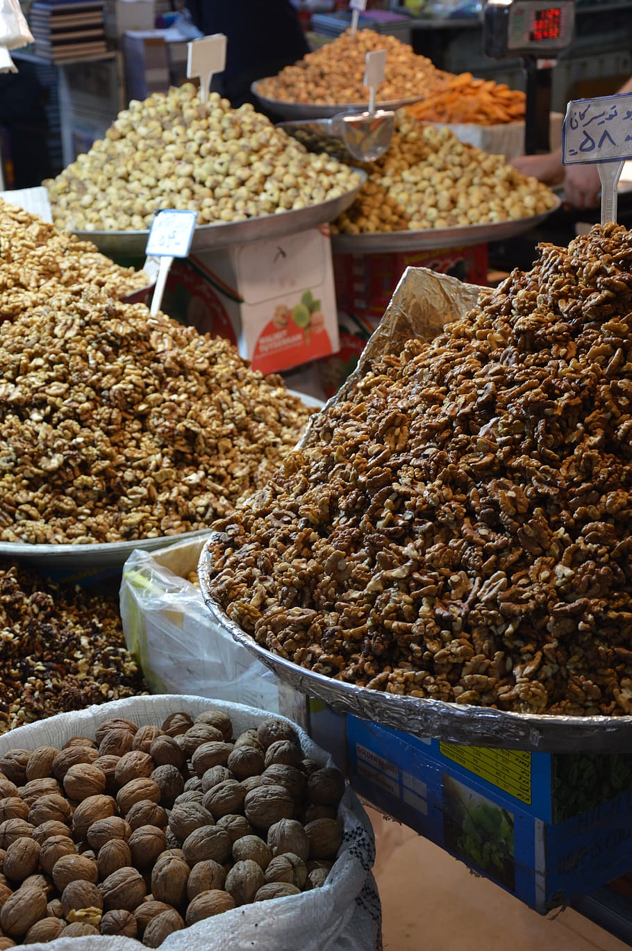 food, bazaar, market, food and drink, retail, choice, market stall HD wallpaper