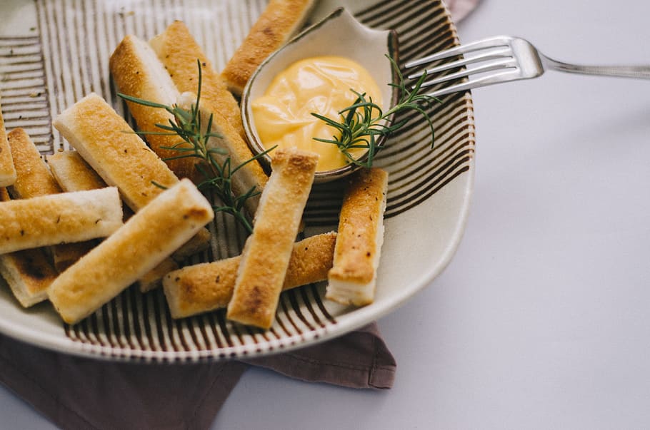 Stick, Bread, Thyme, Food, Italian, baked, vintage, rosemary HD wallpaper