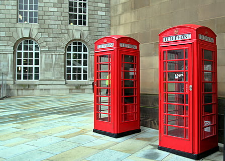 Phone, England, Booth, red, telephone Booth, london - England HD wallpaper