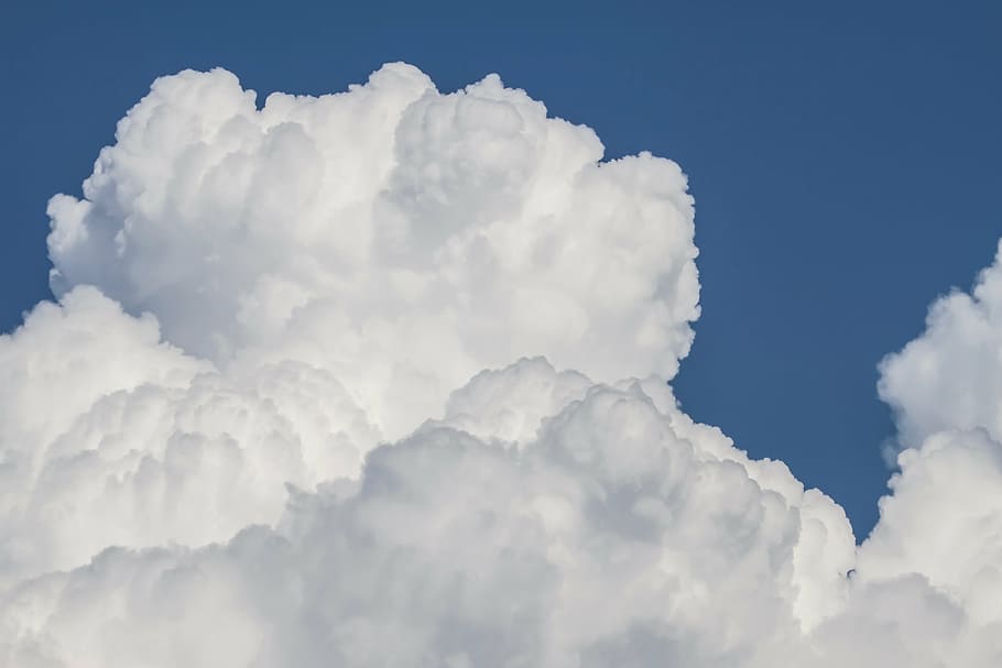 clouds, clouds form, cloud mountain, cumulus clouds, cloud of bunch of HD wallpaper