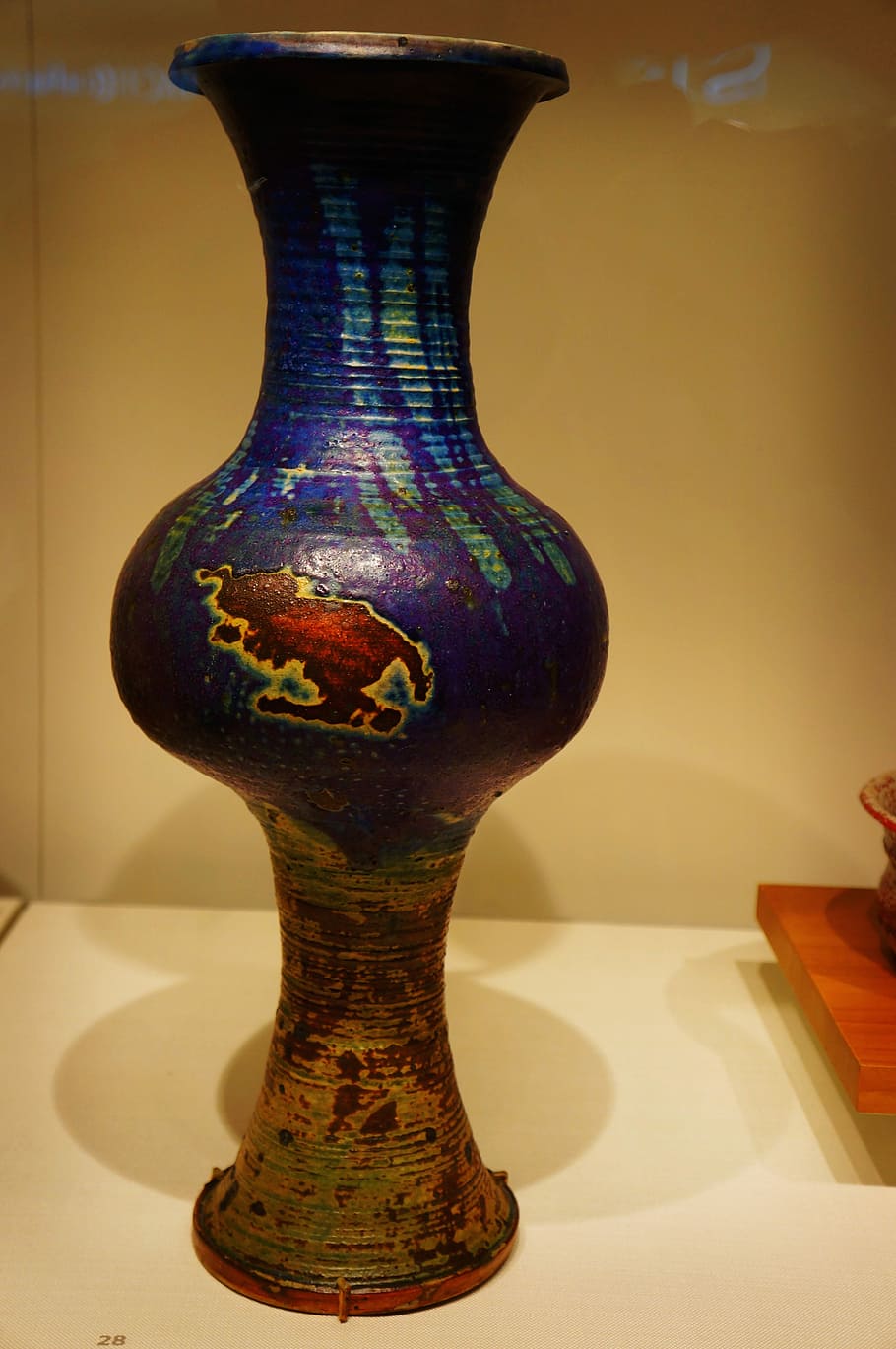 Pottery, Vase, Clay, Ceramic, blue, decoration, traditional HD wallpaper