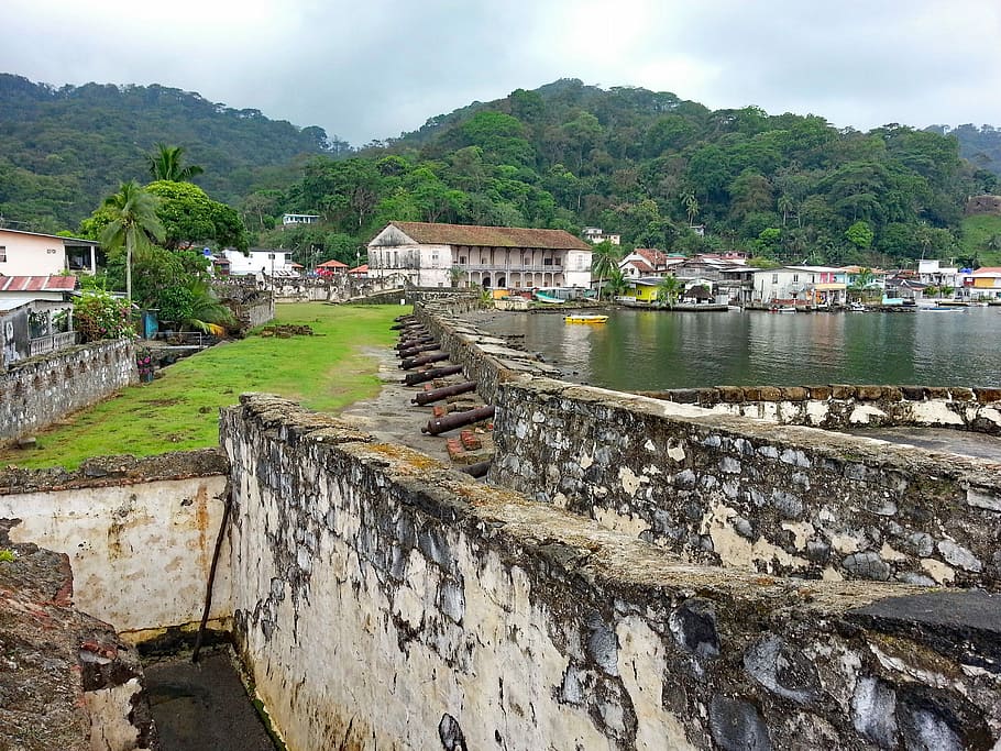 Portobelo, Panama, fuerte san rolando, fort, ruin, world heritage, HD wallpaper