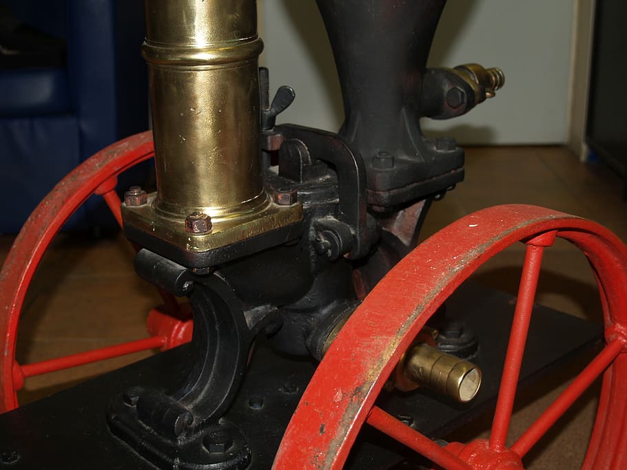 fire, rescue, device, metal, red, machinery, no people, close-up HD wallpaper