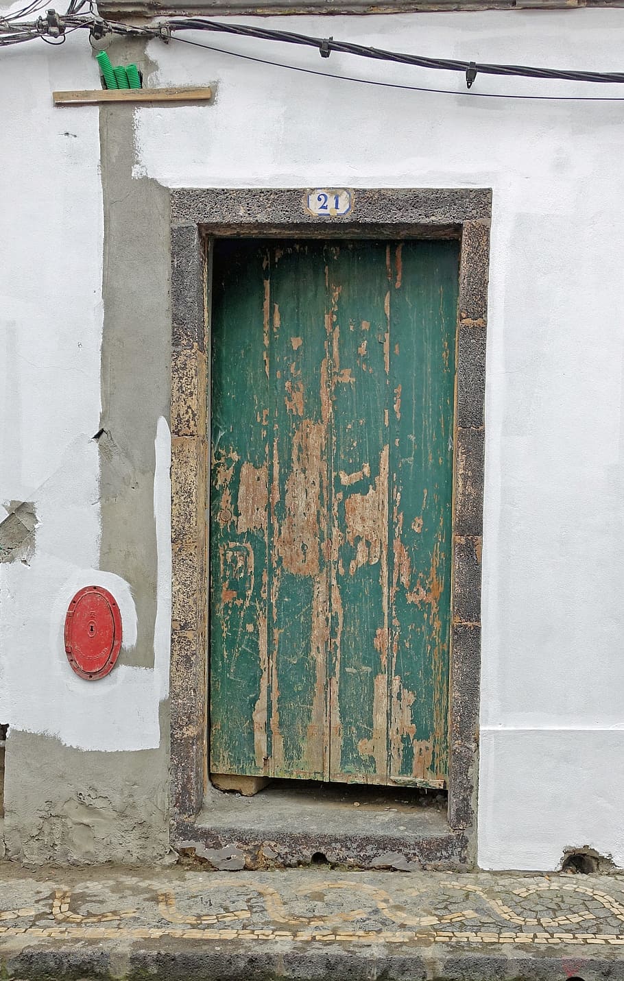 building, dies, decay, entrance, door, architecture, built structure HD wallpaper