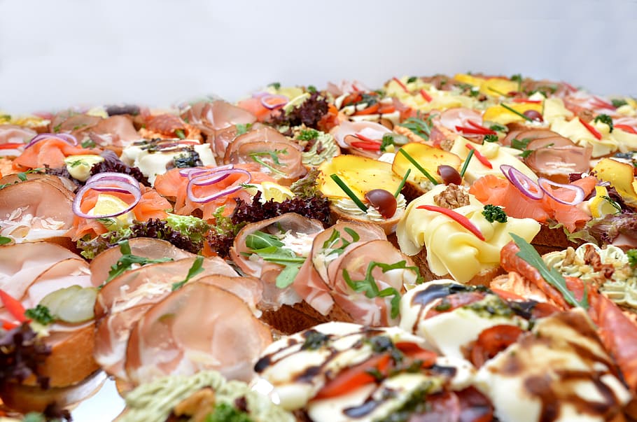 close-up photo of nachos, bread, roll, food, eat, edible, snack HD wallpaper