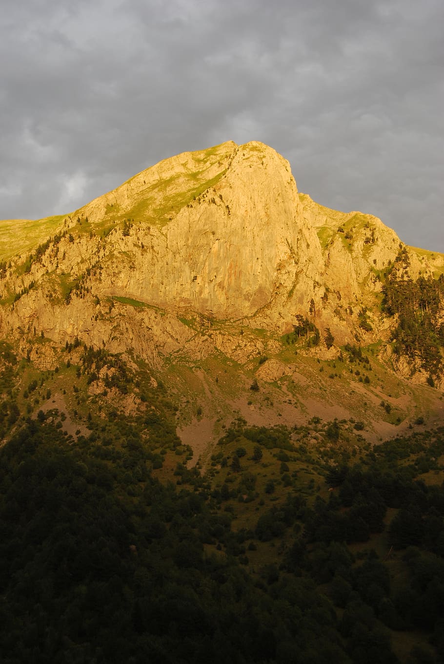 mountain, pyrenees, jaca, landscape, nature, high mountains HD wallpaper