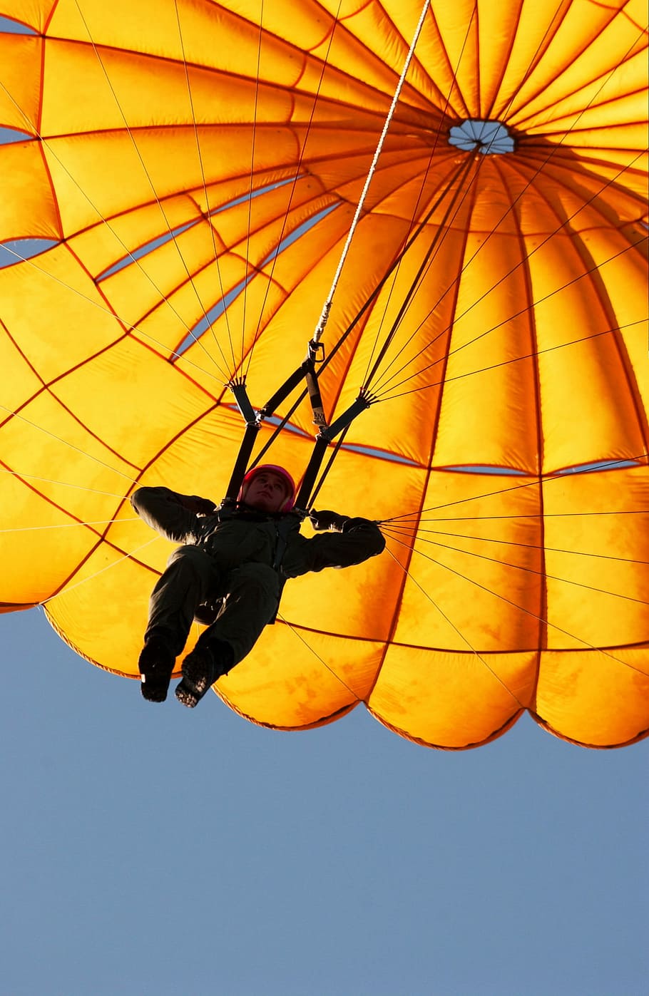 Parasailing, Parachute, Fly, Tether, sky, tow, dom, canopy HD wallpaper