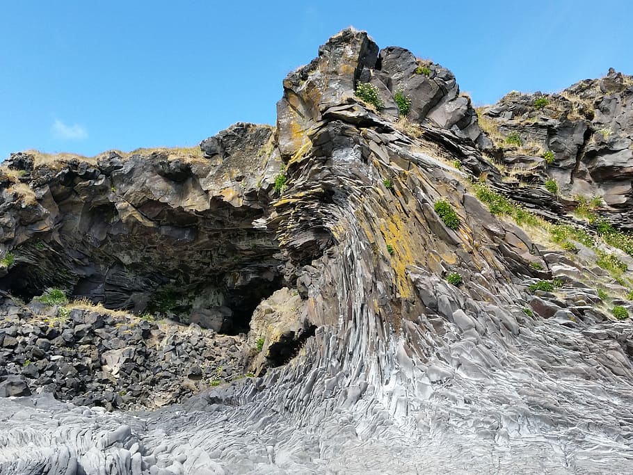 rock, rough, leave, rock - object, solid, rock formation, mountain HD wallpaper