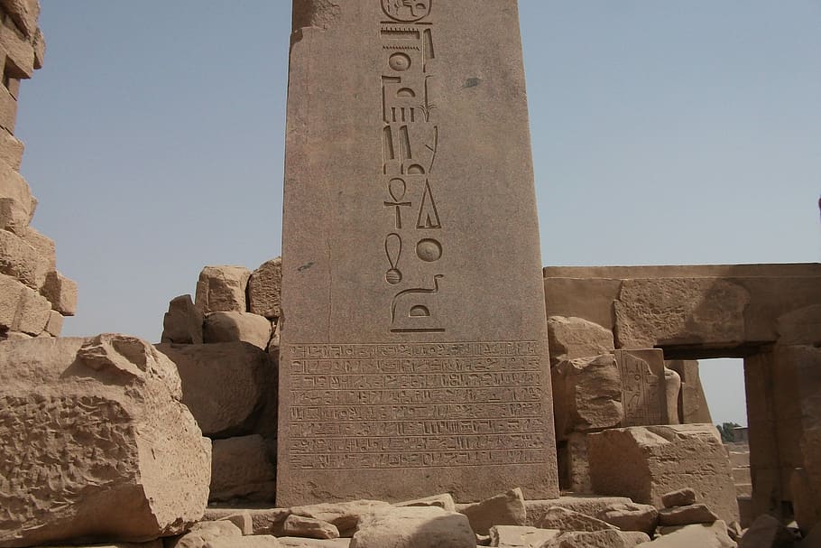 Hieroglyphics, Egypt, Luxor, Karnak, inscription, pharaohs