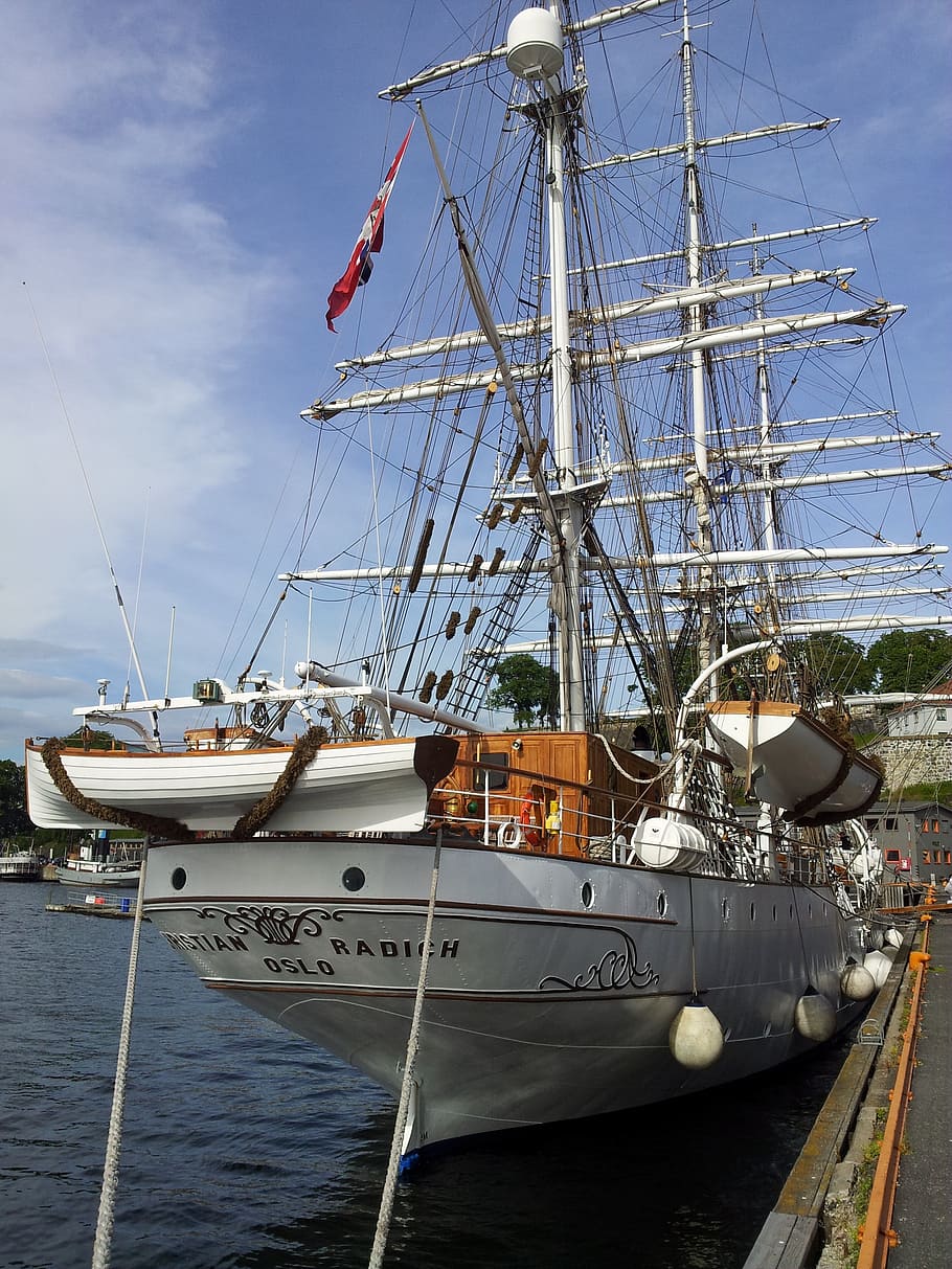 schooners, oslo, norway, nautical vessel, mode of transportation HD wallpaper