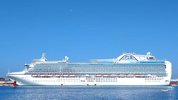Tourist, Boat, Ferry, Spring, tourist boat, ruby princess, cruise Ship HD wallpaper