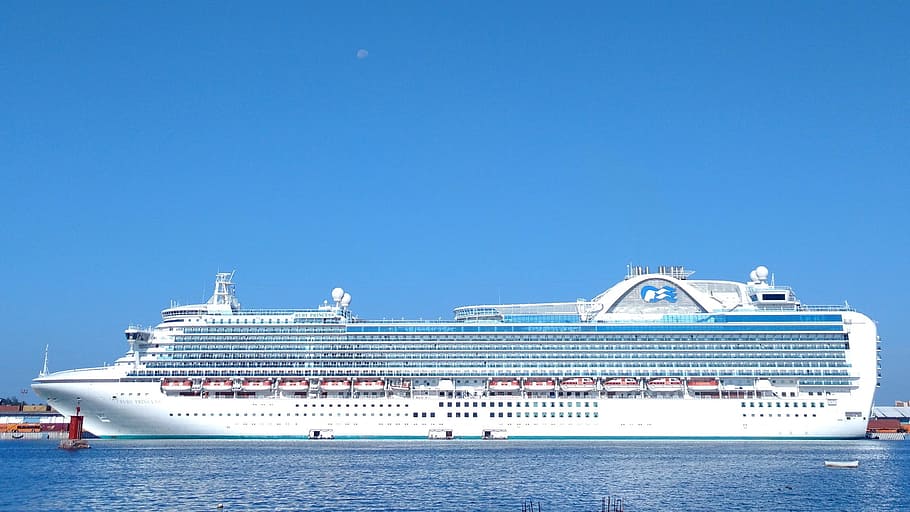 Tourist, Boat, Ferry, Spring, tourist boat, ruby princess, cruise Ship HD wallpaper