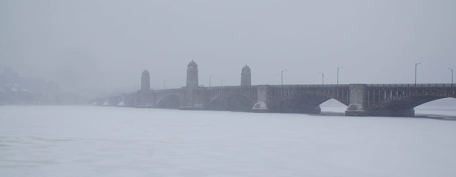 bridge, river, charles river, longfellow bridge, massachusetts HD wallpaper