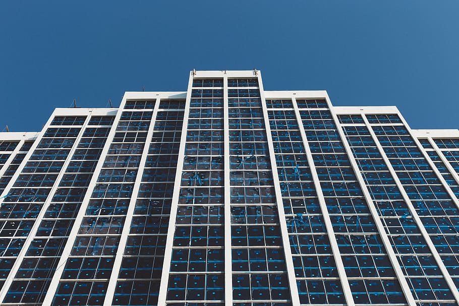 low-angle shot photography of buildings, architecture, infrastructure HD wallpaper