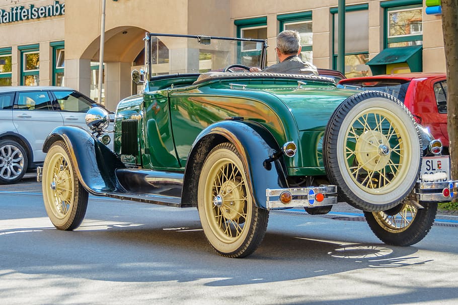 oldtimer, auto, automotive, classic, old car, historically HD wallpaper