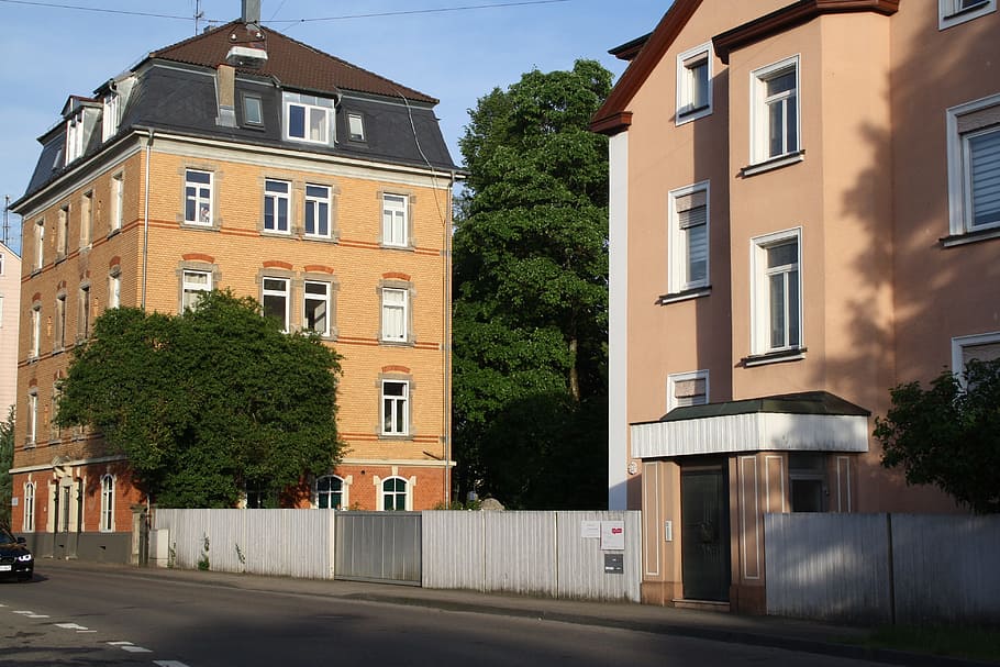 swabian gmünd, parler street, homes, architecture, building exterior, HD wallpaper
