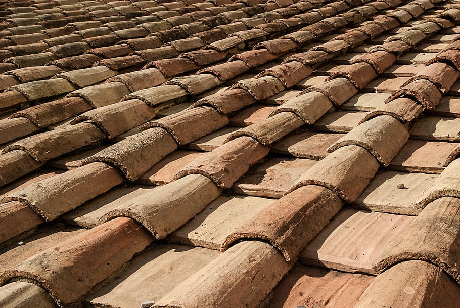 HD wallpaper: roofing, tiles, terracotta, roof Tile, architecture