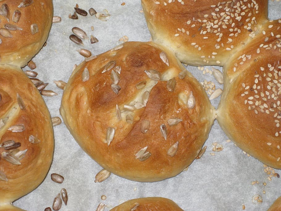 Roll, Bread, Crispy, Frisch, Cool Down, eat, homemade, even baked HD wallpaper